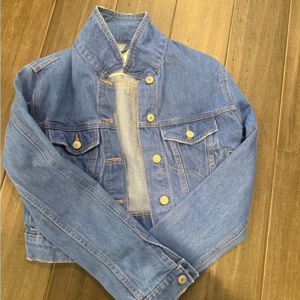 Pull&Bear Light Blue Denim Jacket